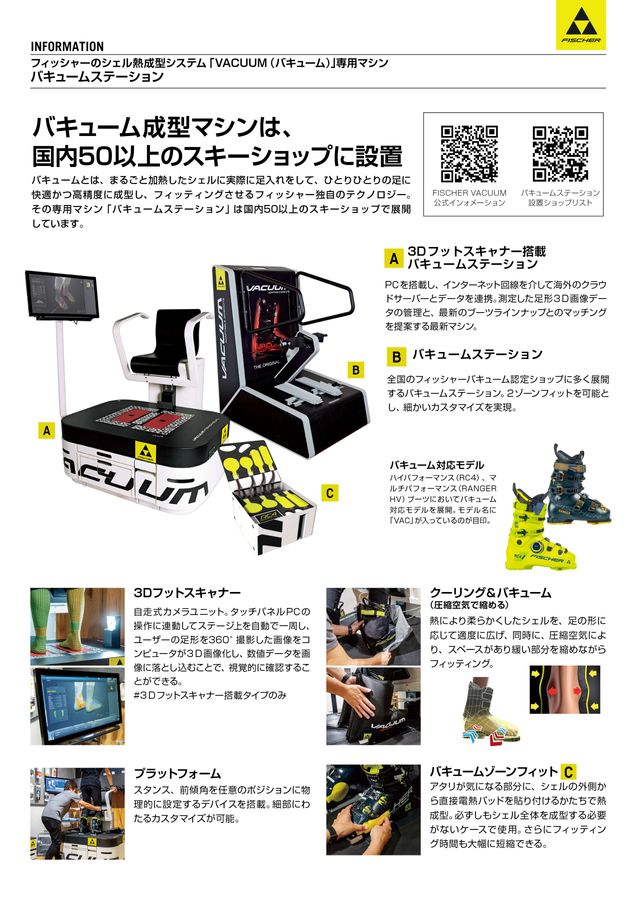 FISCHER 25|26 日本版カタログ